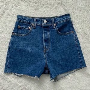 Levi’s Ribcage Denim Shorts